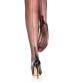 bas nylon cuban heel - noir