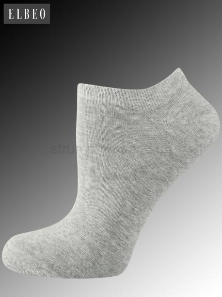 Bio Baumwolle chaussettes femmes Elbeo - 9714 hellgrau mel.