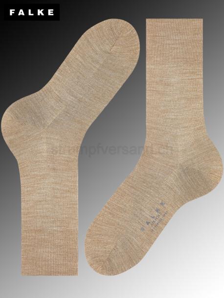 AIRPORT chaussettes pour hommes de Falke - 5410 nutmeg mel.