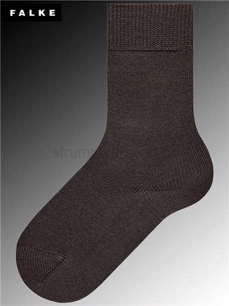 COMFORT WOOL chaussettes pour enfants Falke - 5230 dark brown