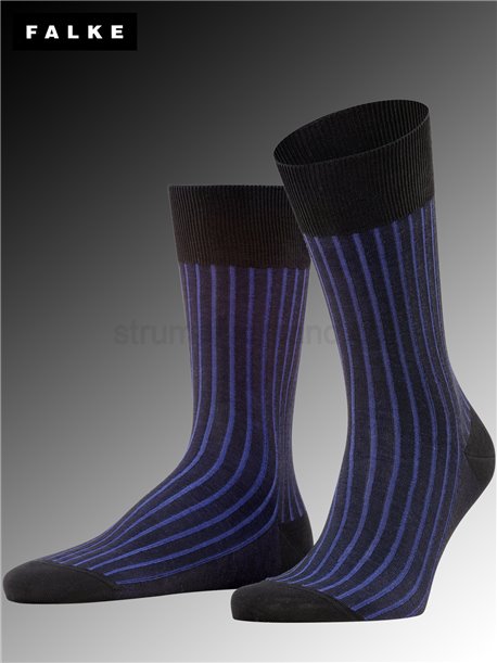 SHADOW chaussette pour hommes de Falke - 3003 black-blue