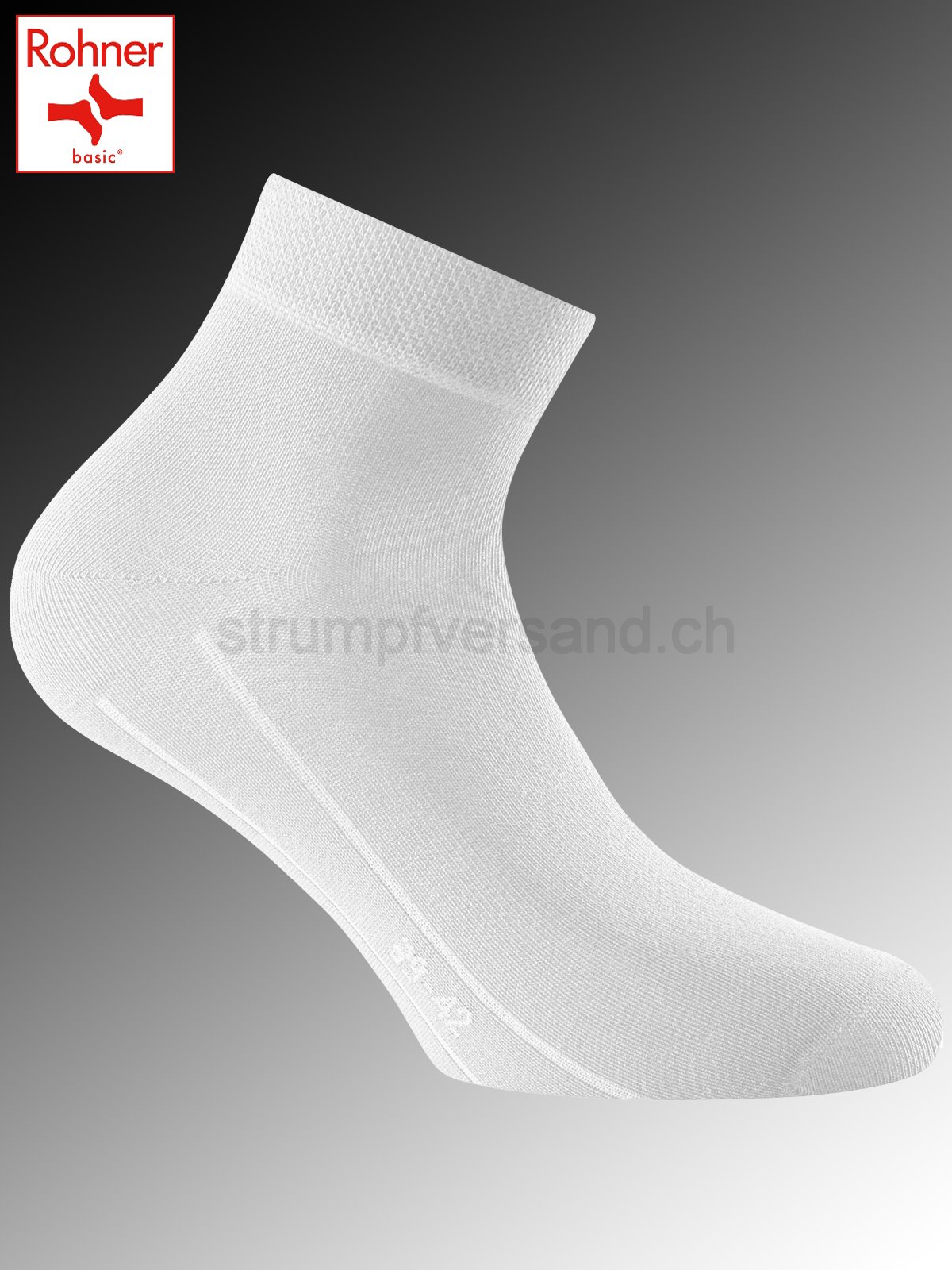 Pack 02 Soquettes Footie Invisibles Blanc (39-42) et (43-46