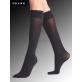 PURE MATT 50 mi-bas fin pour femme de Falke - 6179 marine