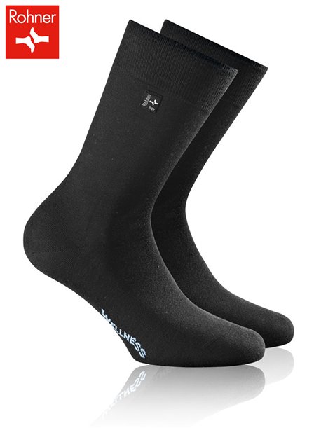 CASUAL chaussettes de Rohner - 009 noir