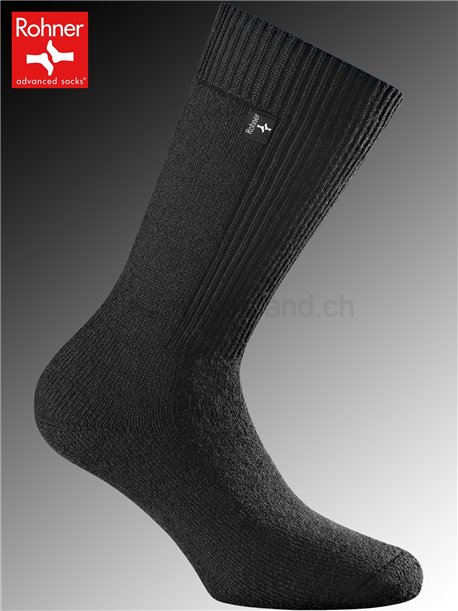 chaussettes Rohner ARMY BOOTS - 009 noir
