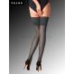 SEIDENGLATT 15 bas transparents de Falke - 3146 graphite
