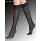 MATT DELUXE mi-bas de Falke - 3146 graphite