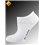 BAMBUS chaussettes sneaker pour femmes NUR DIE - 920 blanc