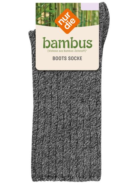 BAMBUS BOOTS SOCKS - chaussettes femme NUR DIE