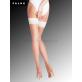 LUNELLE 8 bas transparents de Falke - 0989 blanc/powder