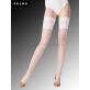 SEIDENGLATT 15 bas transparent autofixant Falke - 2209 blanc
