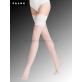 SEIDENGLATT 15 bas transparents autofixants Falke - 2209 blanc