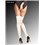 STRIGGINGS OVERKNEE jambières pour femmes de Falke - 2040 off-white