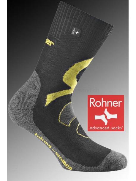 chaussettes Rohner HIKING WOMEN - 009 noir