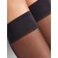 MATT DELUXE mi-bas pour femmes de Falke - 3009 noir