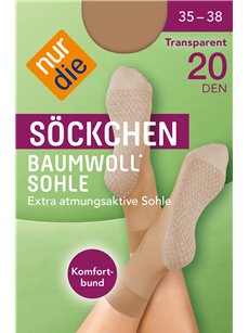 Söckchen Baumwollsohle (Lot de 3)