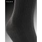 LHASA RIB chaussettes hauteur genou pour hommes Falke - 3000 noir