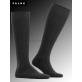 LHASA RIB chaussettes au genou pour hommes Falke - 3000 noir