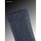 COSY WOOL chaussette pour femme de Falke - 6688 dark blue mel.