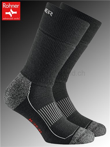 NORDIC PROTECT chaussettes d'hiver de Rohner - 009 noir