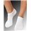 BAMBUS chaussettes sneaker pour femmes NUR DIE - 920 blanc