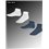 HAPPY 2-PACK chaussettes sneaker pour enfants de Falke - 0040 blanc - navy mel.