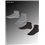 HAPPY 2-PACK chaussettes sneaker pour enfants de Falke - 0050 light grey mel. - noir