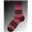 TINTED STRIPE chaussettes pour hommes de Falke - 8077 scarlet