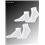 HAPPY 2-PACK chaussettes courtes de Falke - 2000 blanc