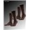 HAPPY 2-PACK chaussettes pour hommes de Falke - 5450 dark brown mel.