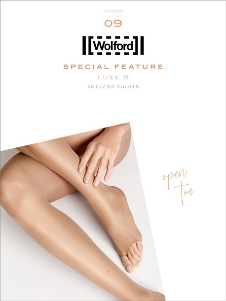collants LUXE 9 Toeless - Wolford