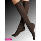 RELAX COTTON chaussettes mi-bas de Hudson - 763 brown mel.