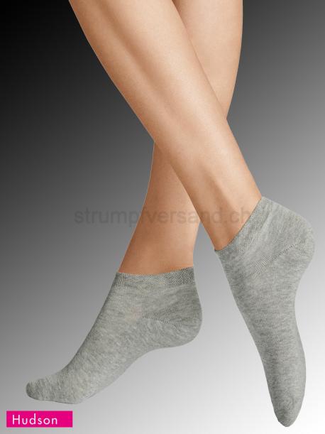 RELAX COTTON chaussettes courtes de Hudson - 502 silber