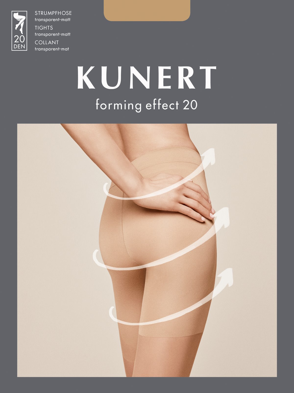 FORMING EFFECT 40  Collant de soutien gainant Kunert