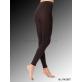 SOFT WOOL COTTON legging Kunert - 821 brown mel.