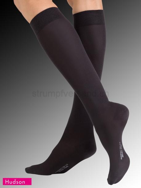 RELAX FINE chaussettes aux genoux de Hudson - 545 anthracite