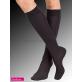 RELAX FINE chaussettes femmes à hauteur genoux de Hudson - 545 anthracite