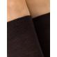 WOOL CARE chaussettes mi-bas de Kunert - 821 brown mel.