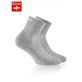 DYNAMIC MERINO QUARTER chaussettes de randonnée de Rohner -  076 gris