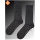 BAUMWOLLE BUSINESS chaussettes Nur Die pour hommes - 926 anthrazitmel.