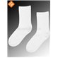 CLASSIC BAUMWOLLE chaussettes femme de Nur Die - 920 blanc