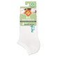 BIO BAUMWOLLE chaussettes sneaker de Nur Die - blanc