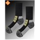OUTDOOR SOCKEN chaussettes de randonnée de Nur Die - 985 schwarz-gelb
