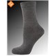 OHNE GUMMI chaussette femmes de Nur Die - 346 mittelgrau-mel.