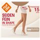 Seidenfein in Shape