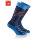 GLOBI SKI chaussettes de ski pour enfants - 186 bleu