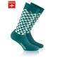 TRIANGLE JUNIOR chaussettes de Rohner pour enfants - 400 petrol
