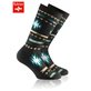 NATIVE JUNIOR chaussettes Rohner pour enfants - 009 noir