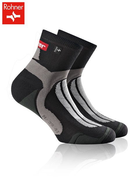 CROSS COUNTRY chaussette de Rohner - 009 noir
