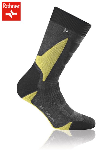 BACK COUNTRY chaussettes de randonnée de Rohner - 031 lemon